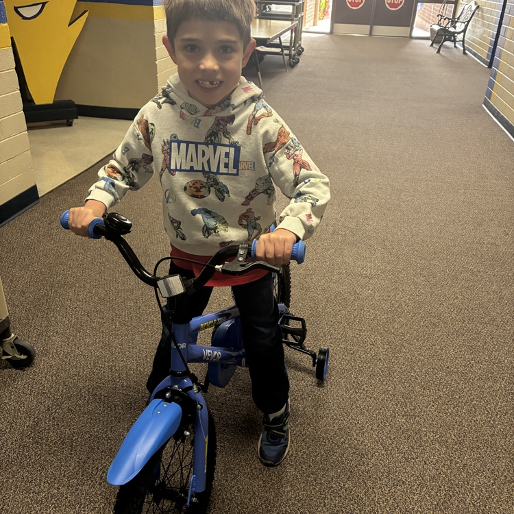 come to school, win a bike!