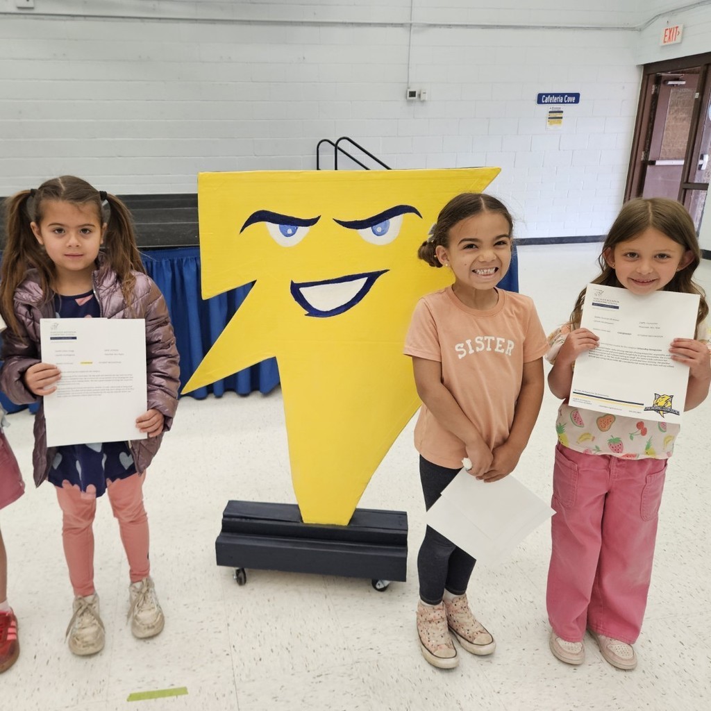 Students were recognized this week on their academic and citizenship success! Many of the citizenship awards were voted by their own peers! We are BOLT PROUD!