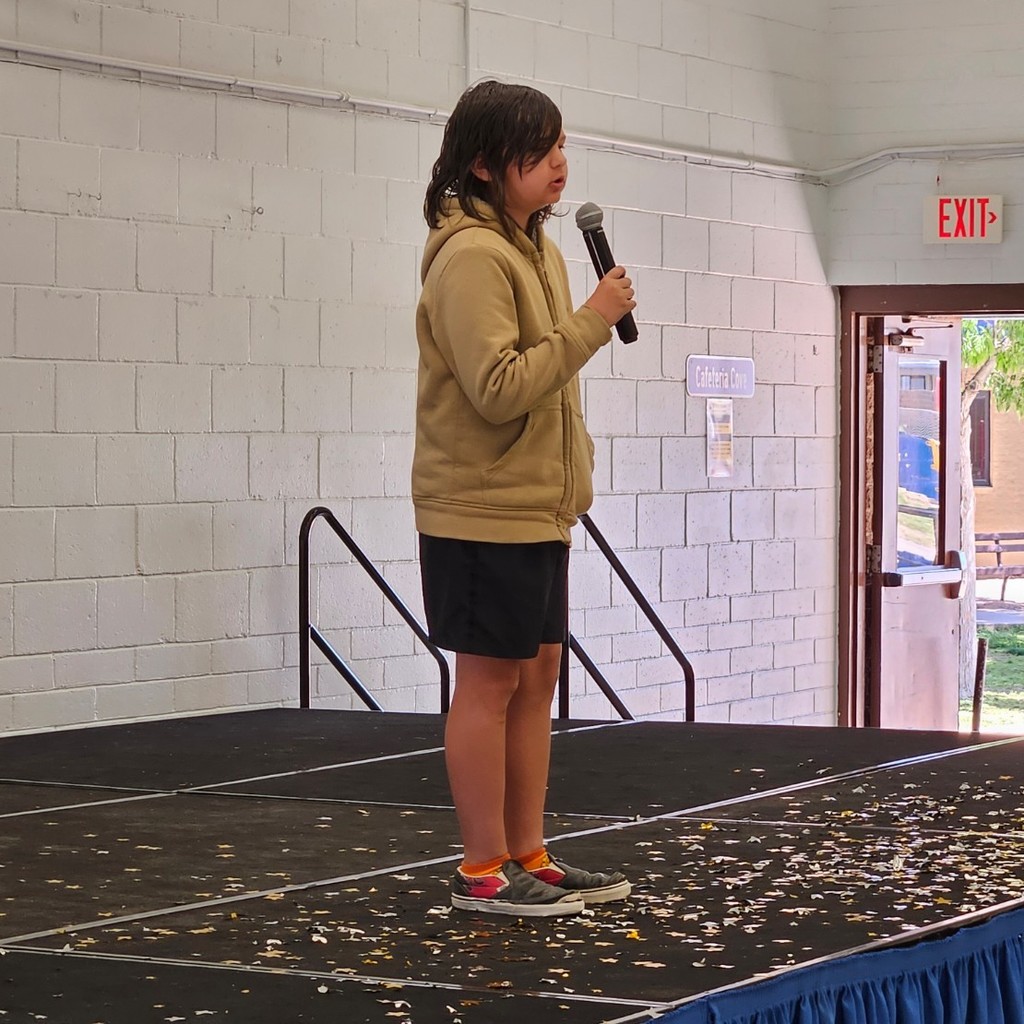 Huachuca Mountain has TALENT! Friday, our students showed off their singing, dancing, piano, baritone and joke abilities! We are proud of all of the participants for being so brave, and thank you to our students in the audience for being so supportive! 