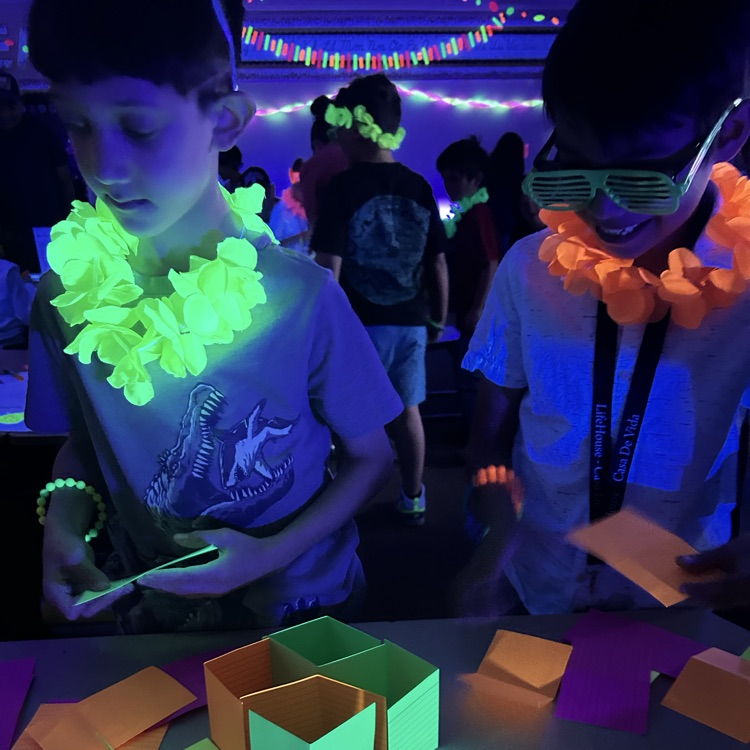 Glow Day in Ms. Fraiser’s class! 