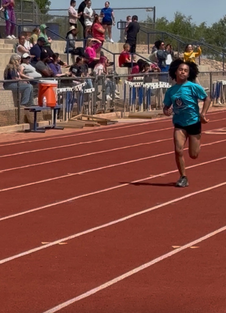 VM 4th-6th graders represented their school at the district Track and Field Meet.