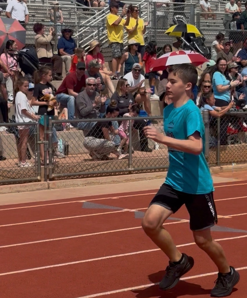 VM 4th-6th graders represented their school at the district Track and Field Meet.