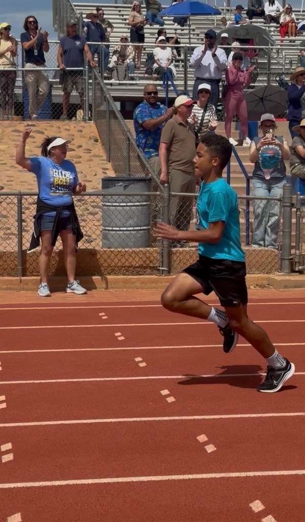VM 4th-6th graders represented their school at the district Track and Field Meet.
