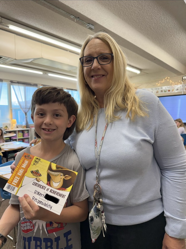 Students at Village Meadows work hard during the month of April to prove they are the most responsible!