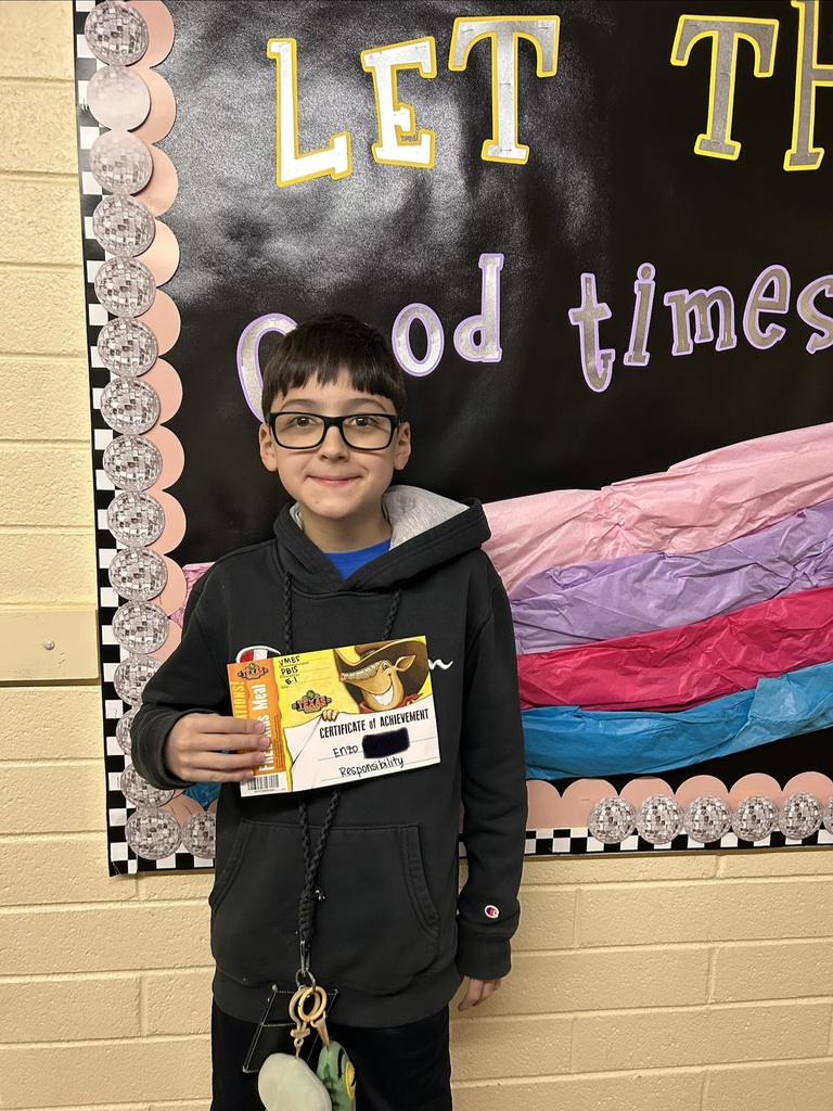 Students at Village Meadows work hard during the month of April to prove they are the most responsible!