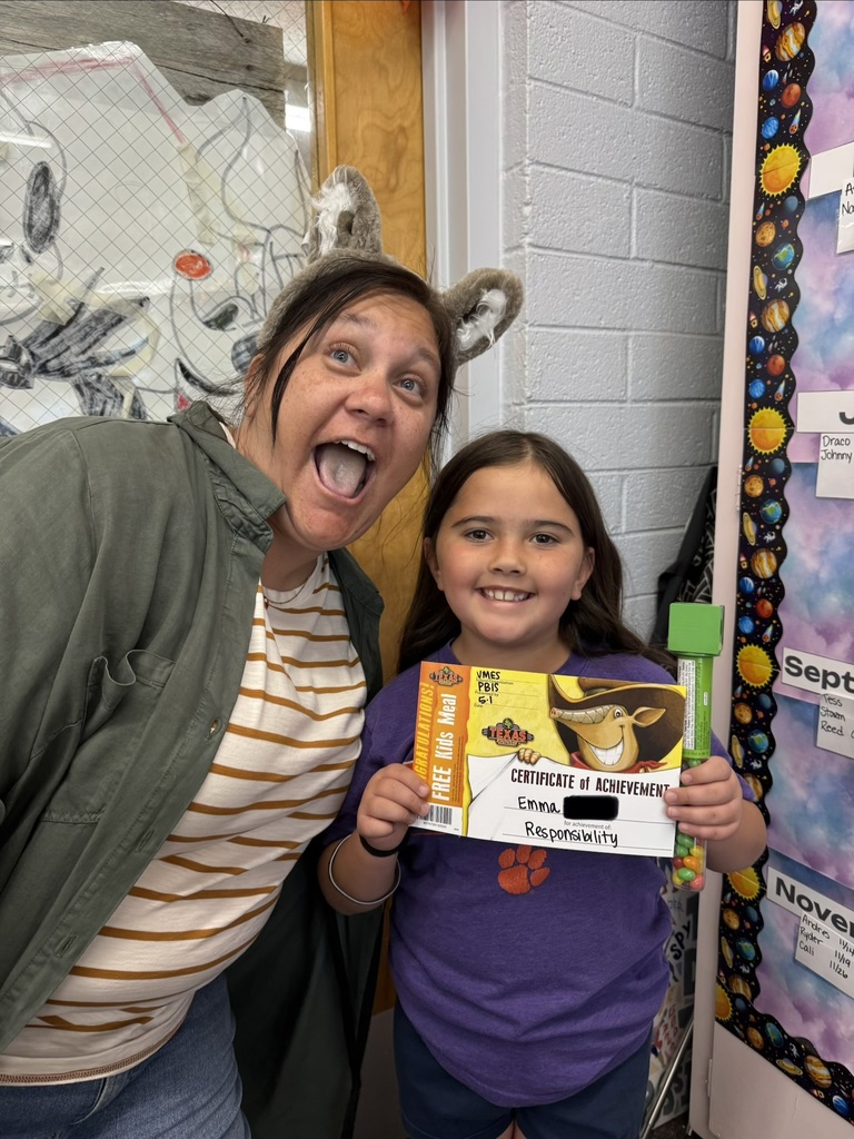 Students at Village Meadows work hard during the month of April to prove they are the most responsible!