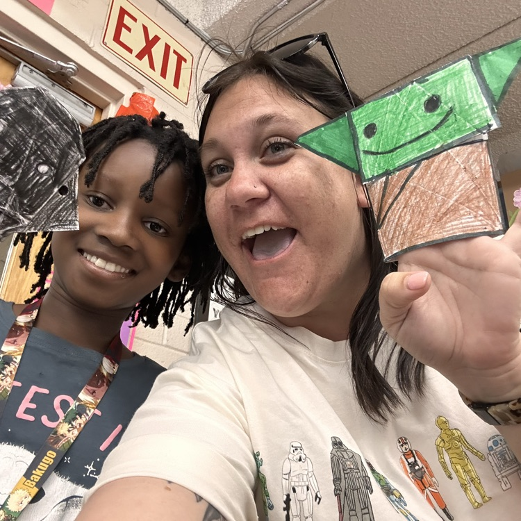 Ms. Cabrera’s class celebrated Star Wars Day!