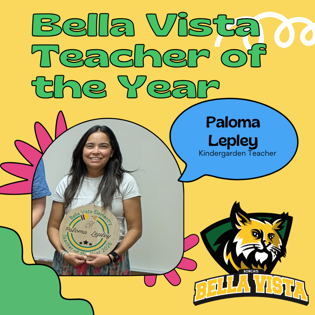 Bella Vista teacher of the year