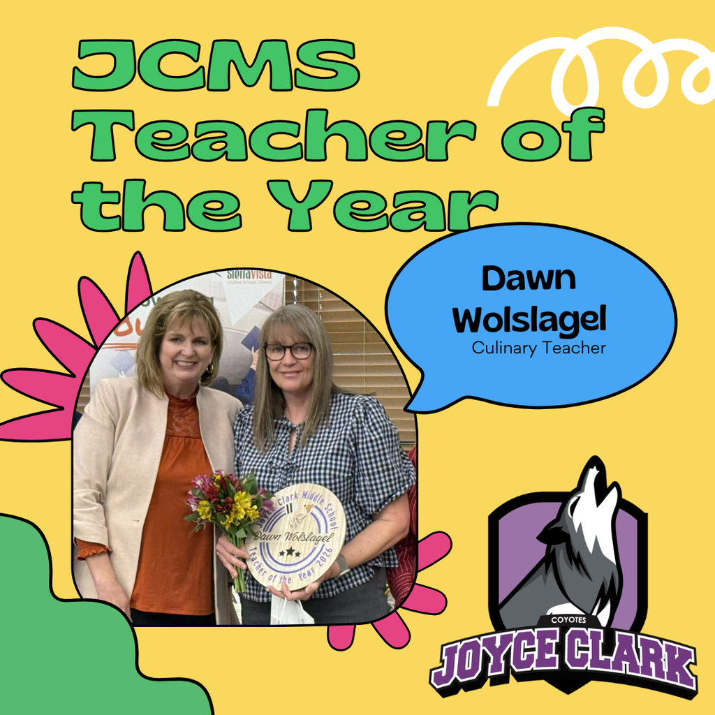 JCMS Teacher of the Year