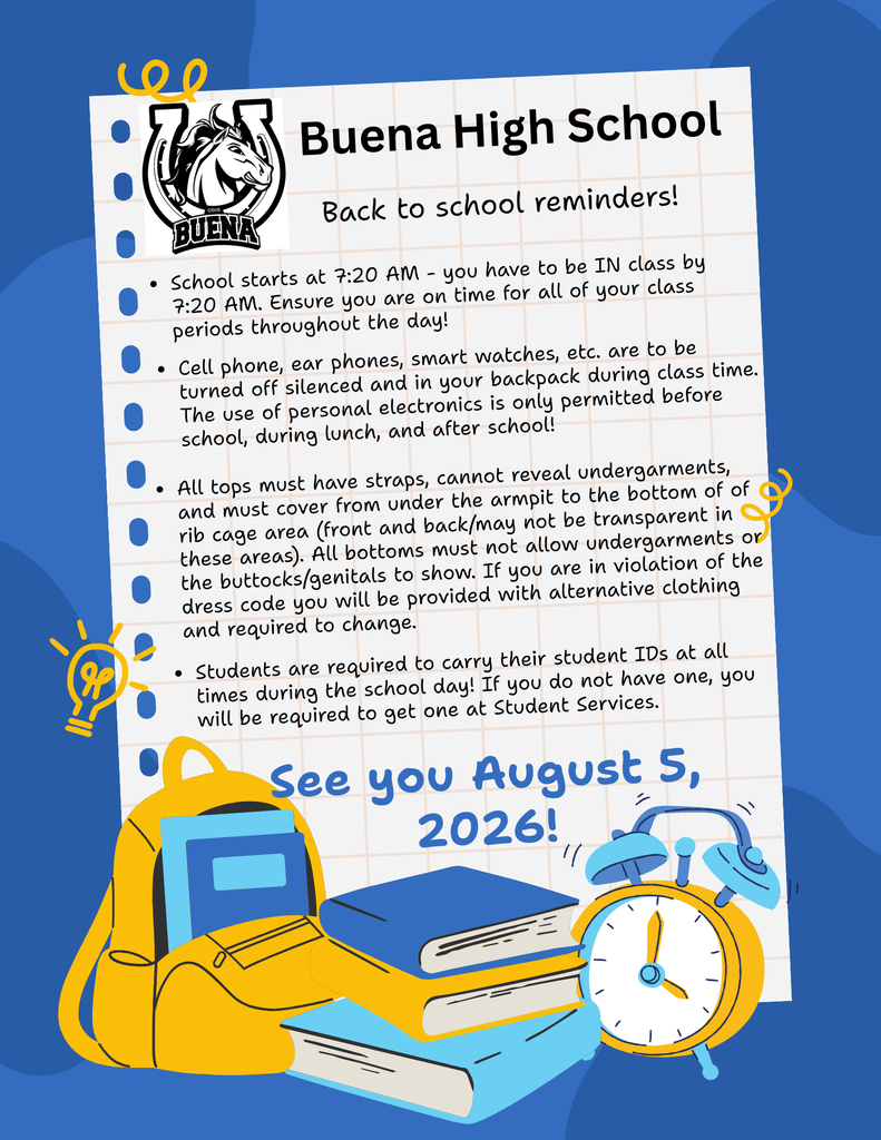 back to school reminders