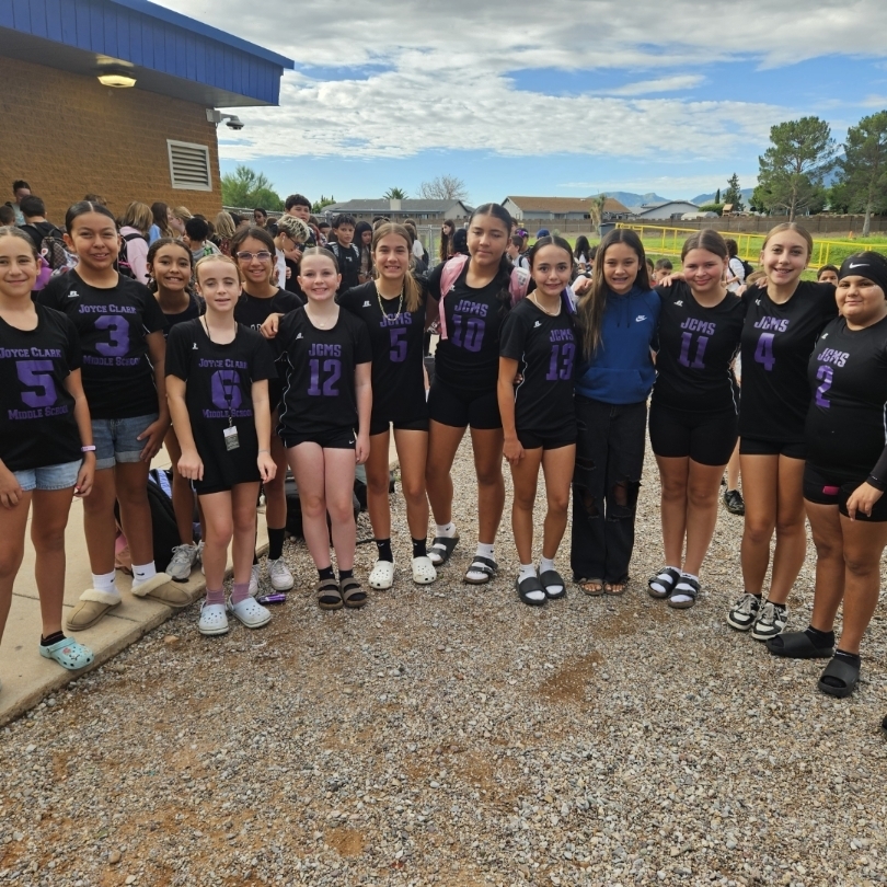 Good luck today our amazing HM-JCMS volleyball players today as they take on Paul Huber! 