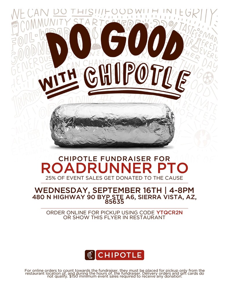 Chipotle Fundraiser