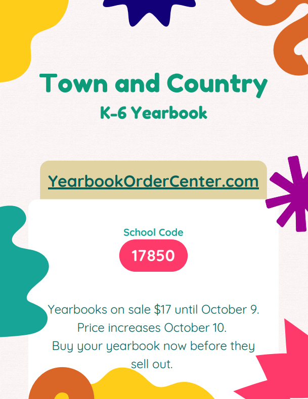 K-6 Yearbook Sales