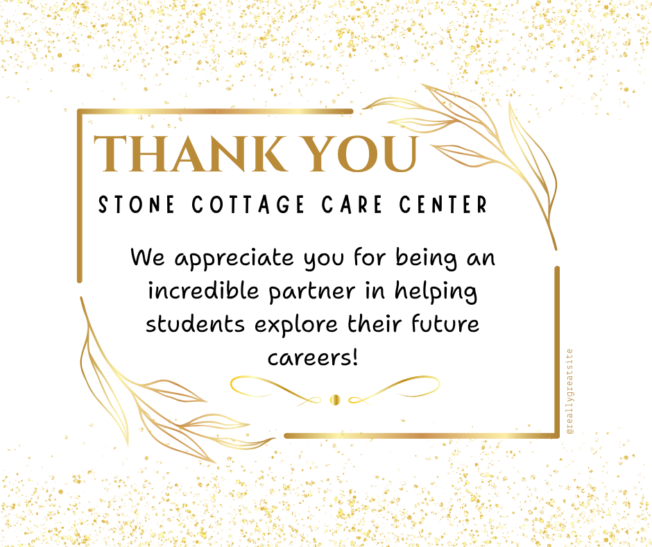 Thank you Stone Cottage Care Center