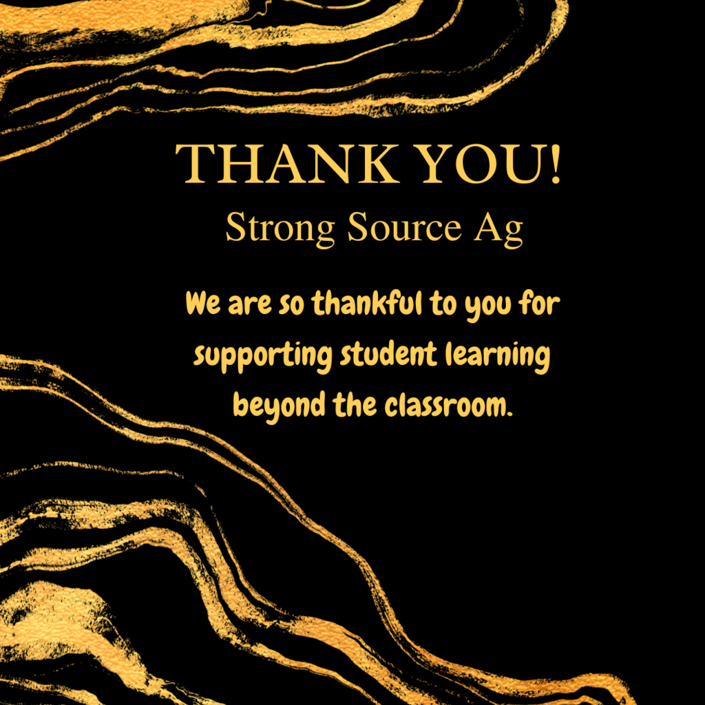 Thank you Strong Source Ag