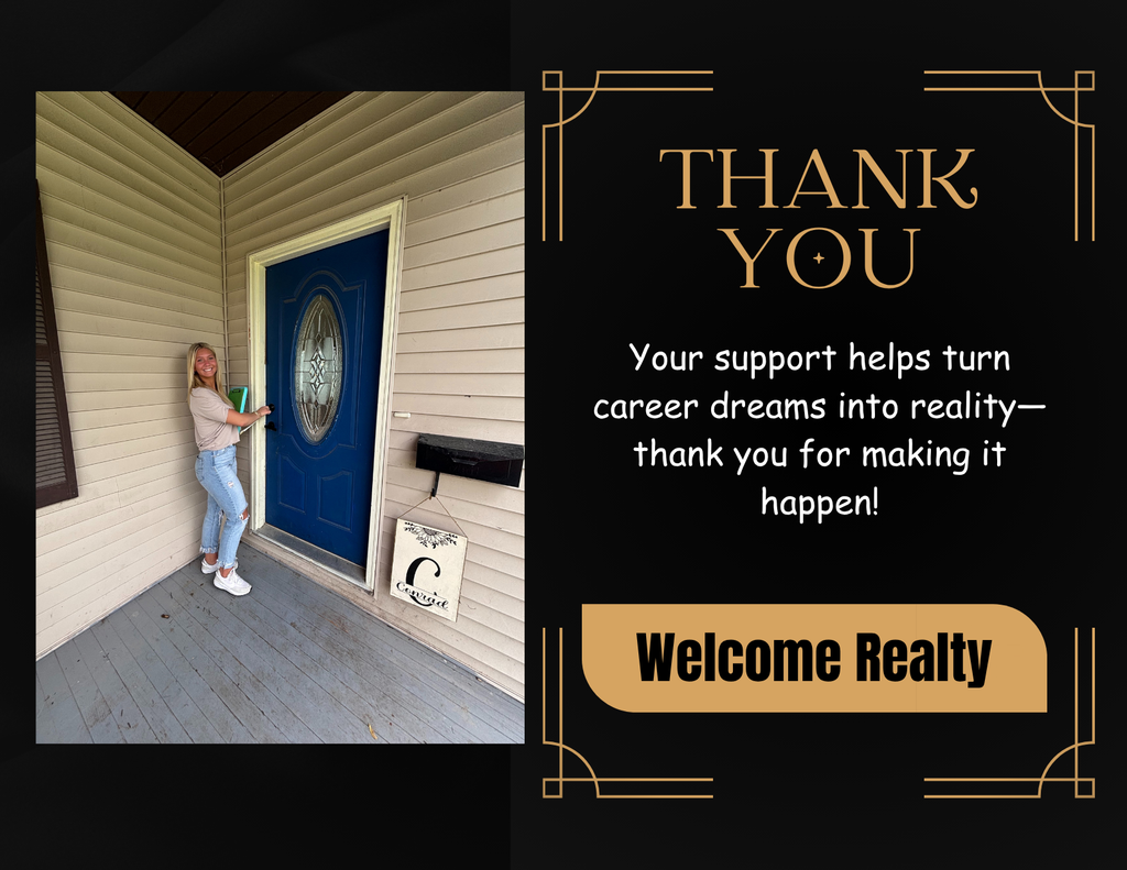 Thank you Welcome Realty