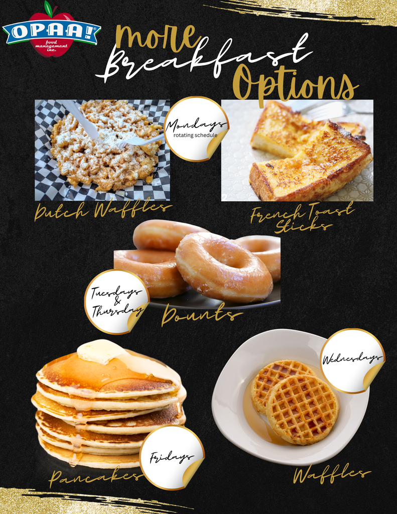 Additional Breakfast Items