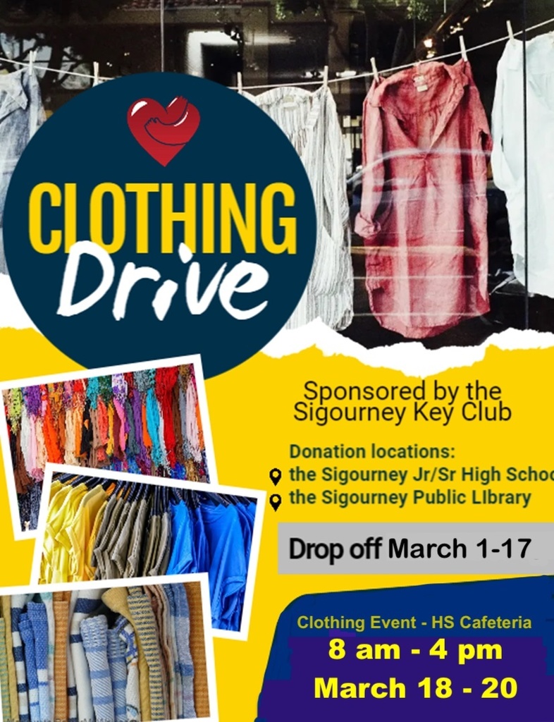 Key Club Clothing Drive