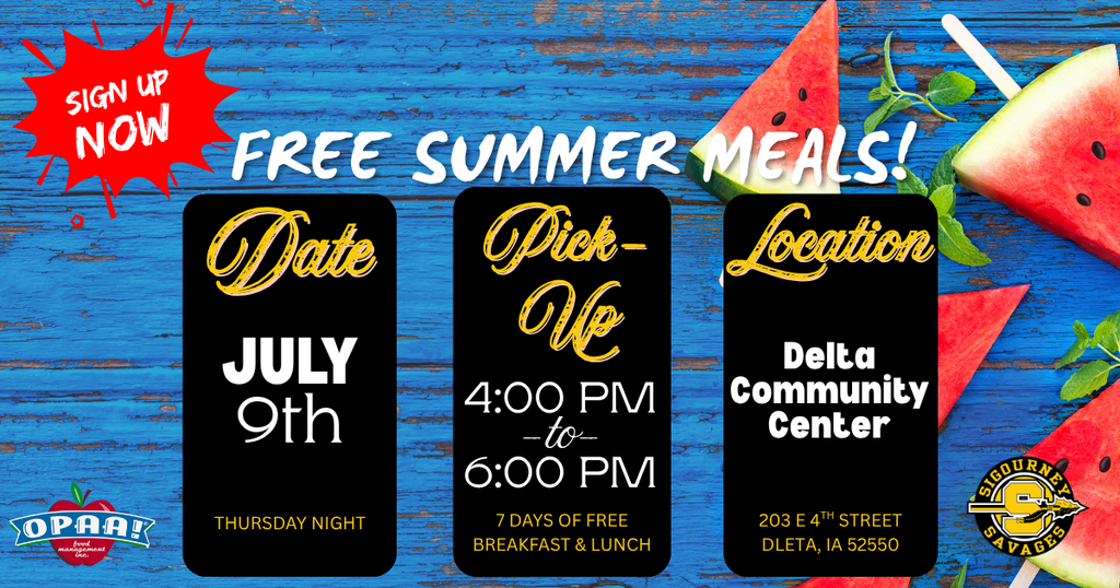 Summer Meal Sign up