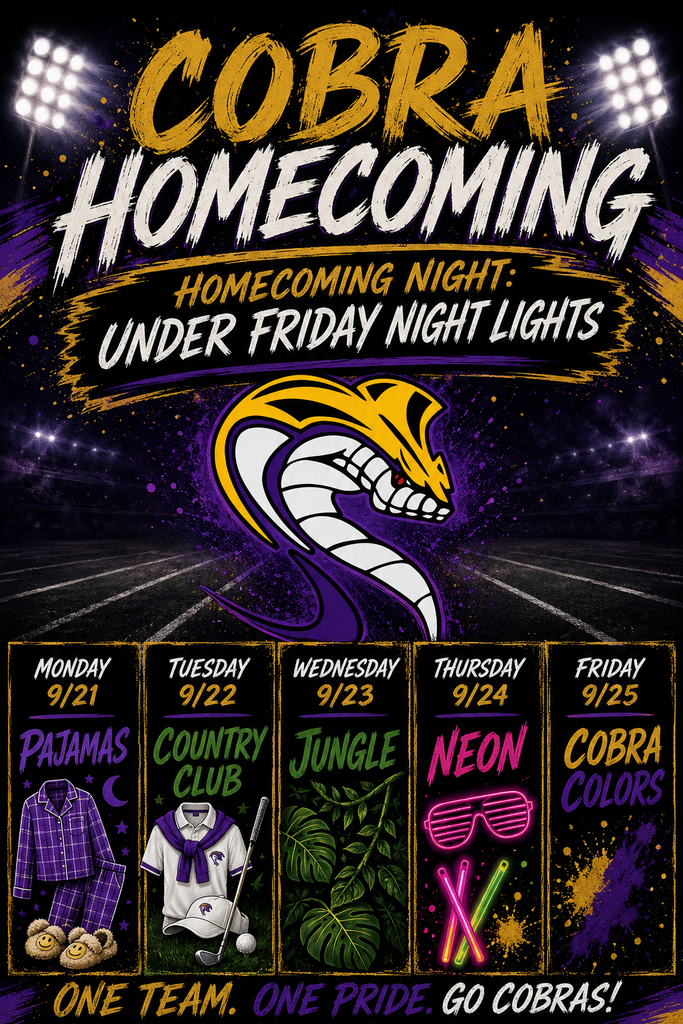Homecoming Dress Up Days