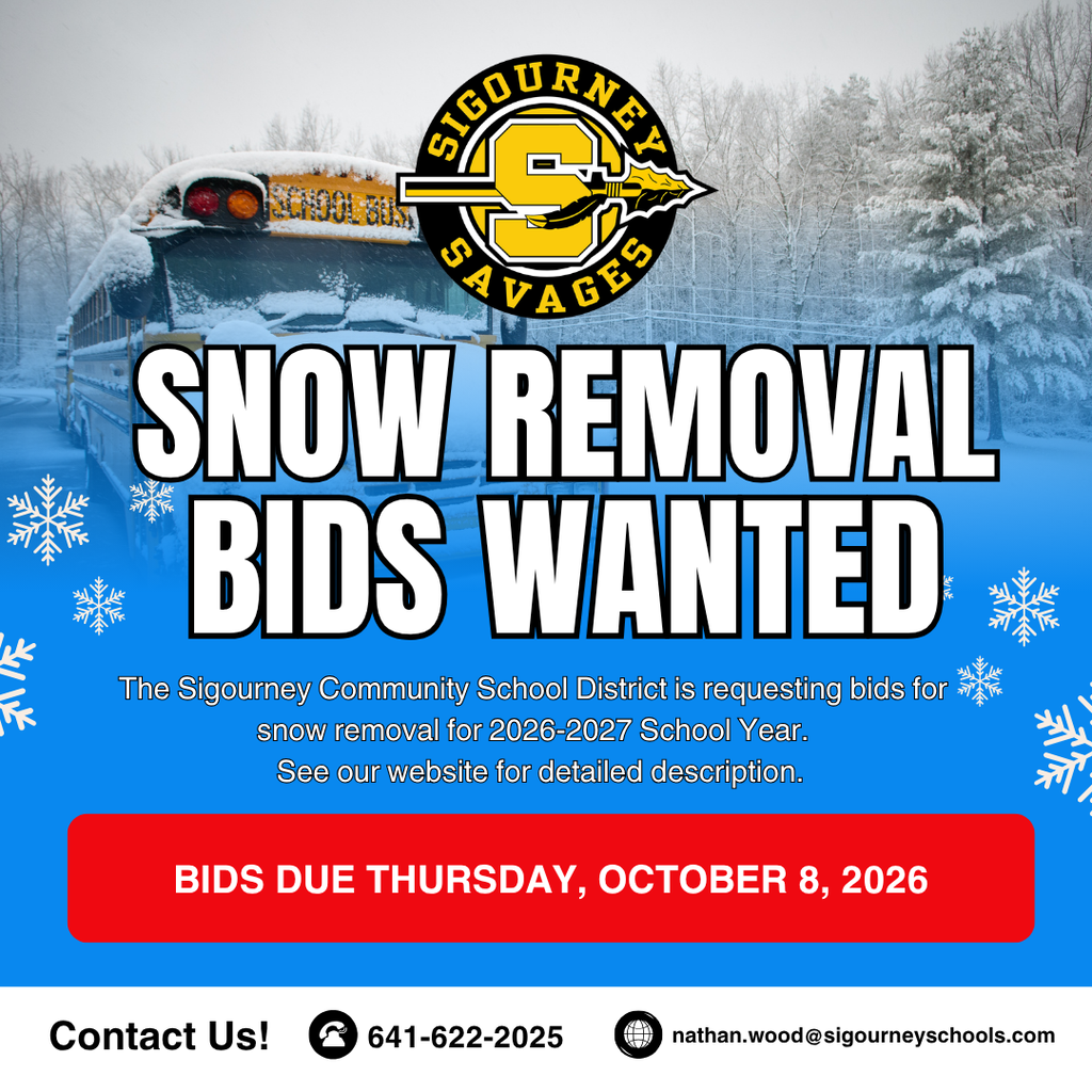 Snow removal bid