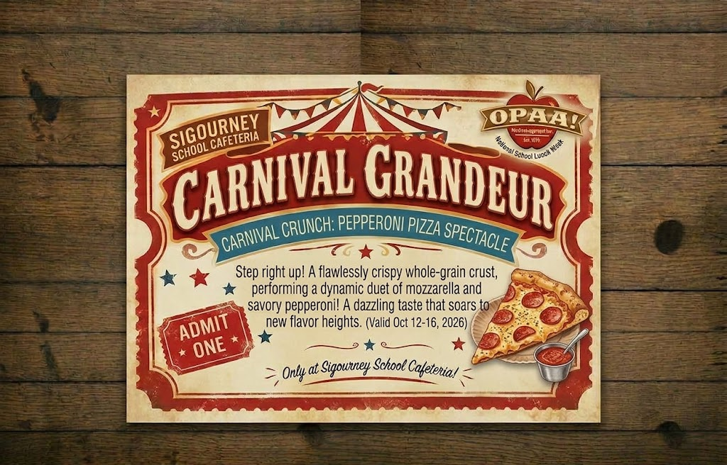 Pepperoni Pizza Ticket
