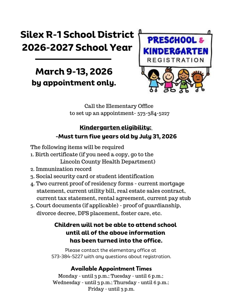 PreK and K registration