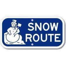 Snow Route