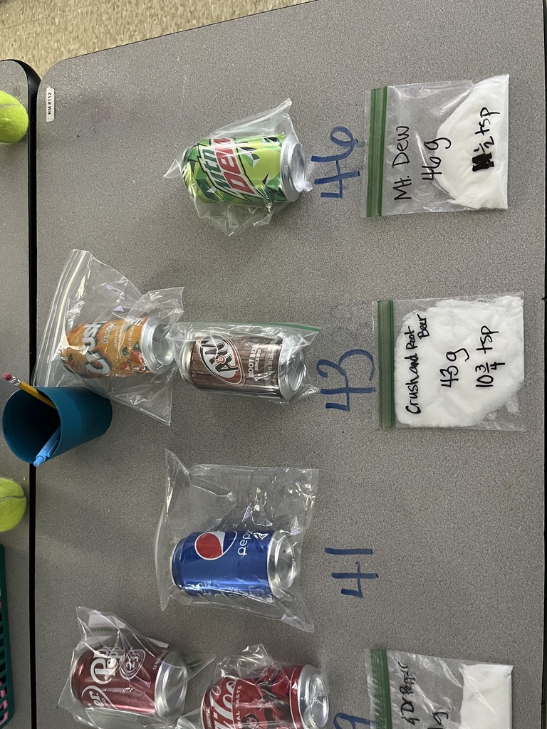 health class experiment with sugar