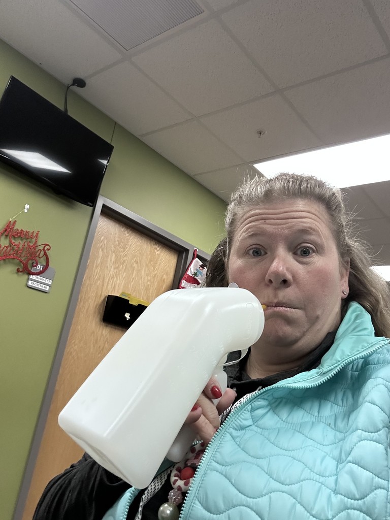 teacher using anything but a cup