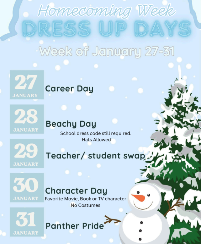Winter dress up days 