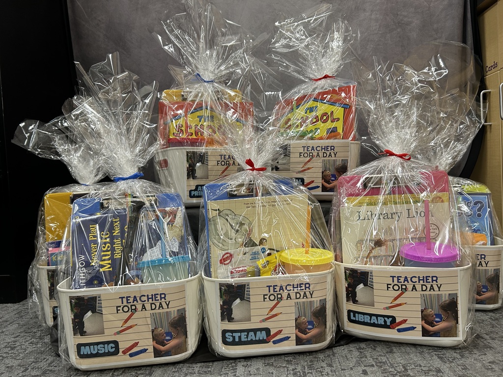 baskets for teacher for a day
