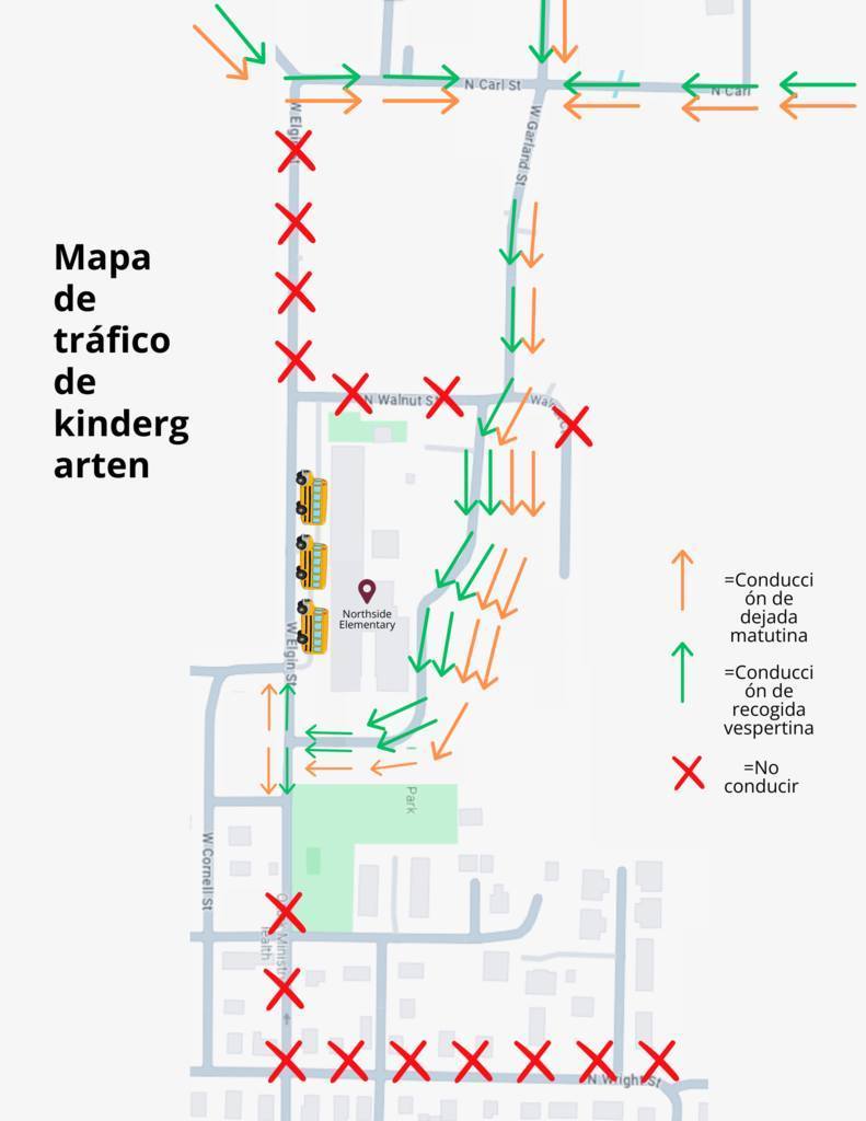 traffic map spanish