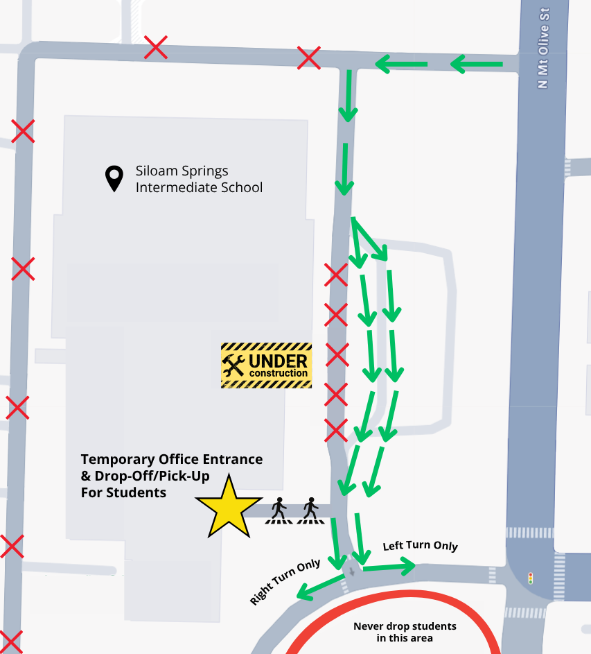 IS Traffic Flow Map English