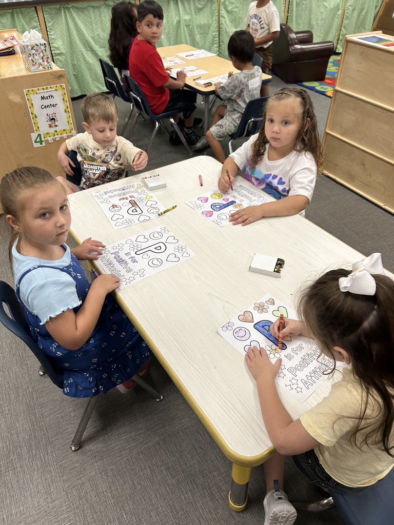students working