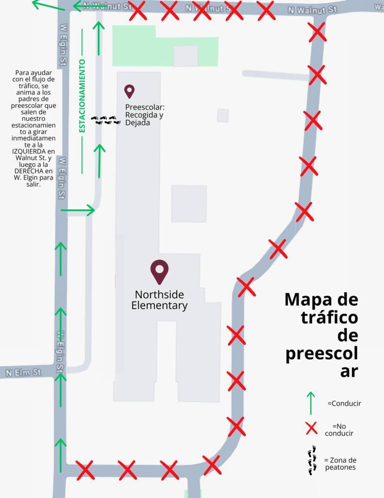 prek traffic map spanish