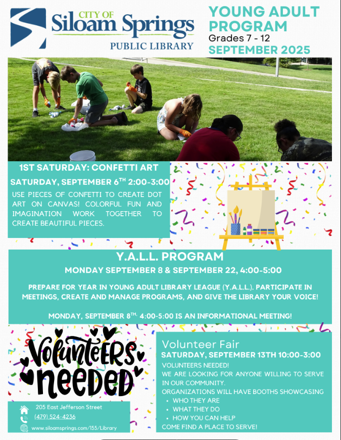 library september flyer
