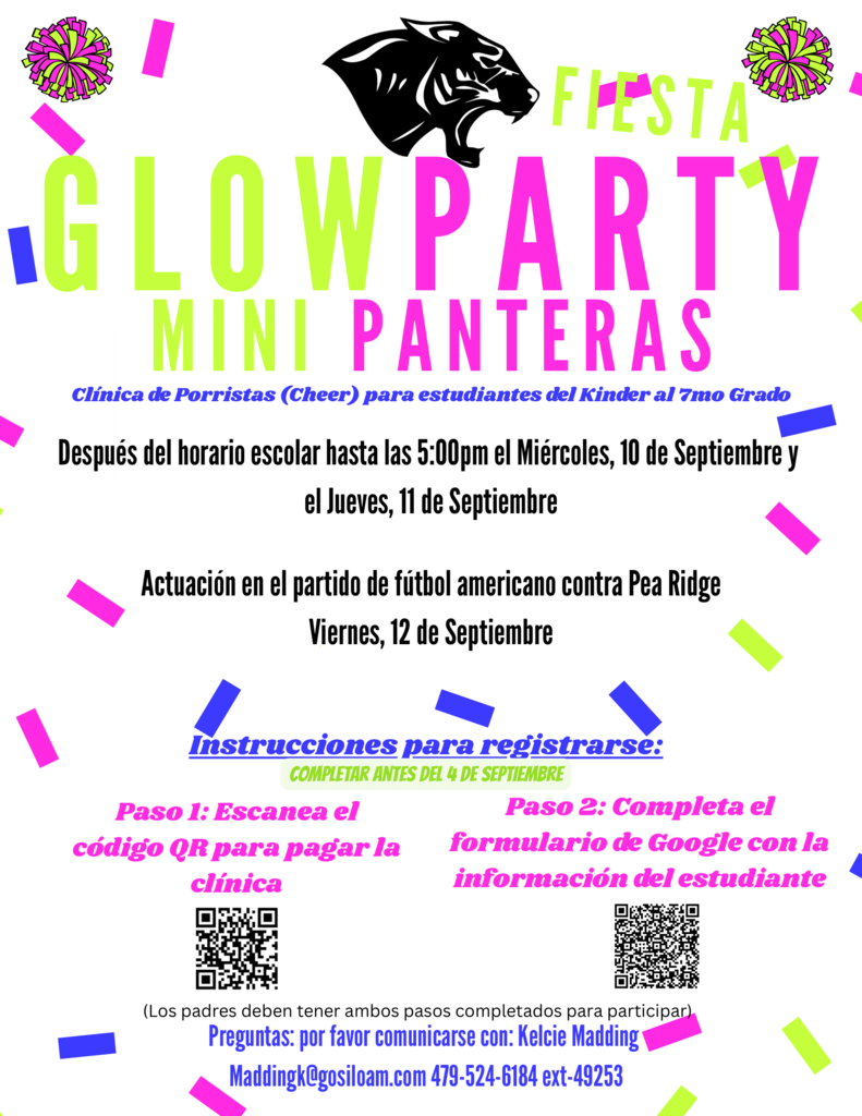Flyer in spanish