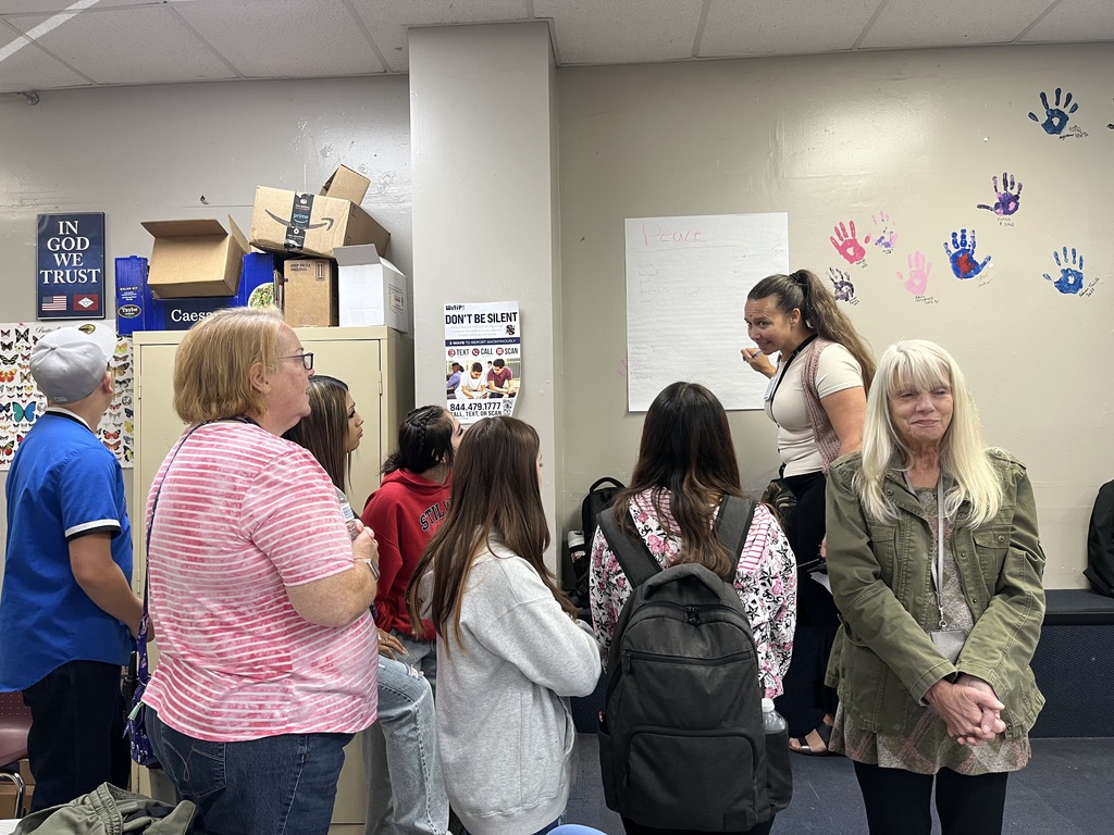 high school students and teachers