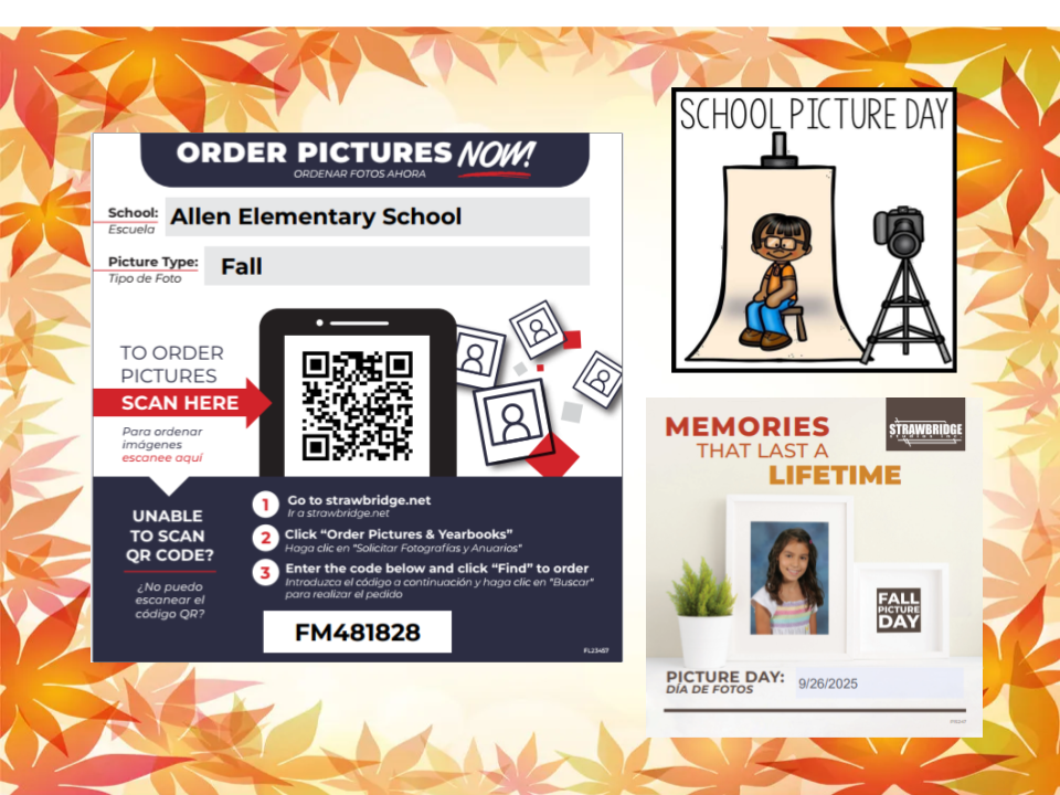 Fall Picture Day Announcement