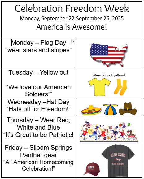 freedom week flyer