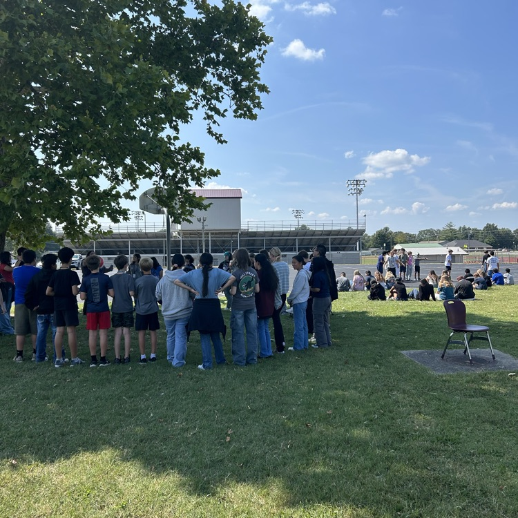 students participating in fresh Friday