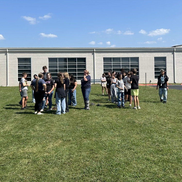 students participating in fresh Friday