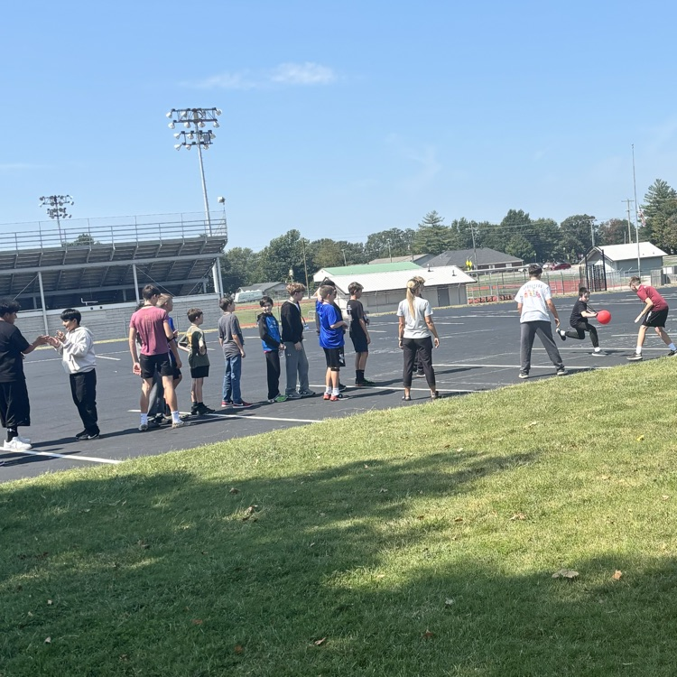 students participating in fresh Friday