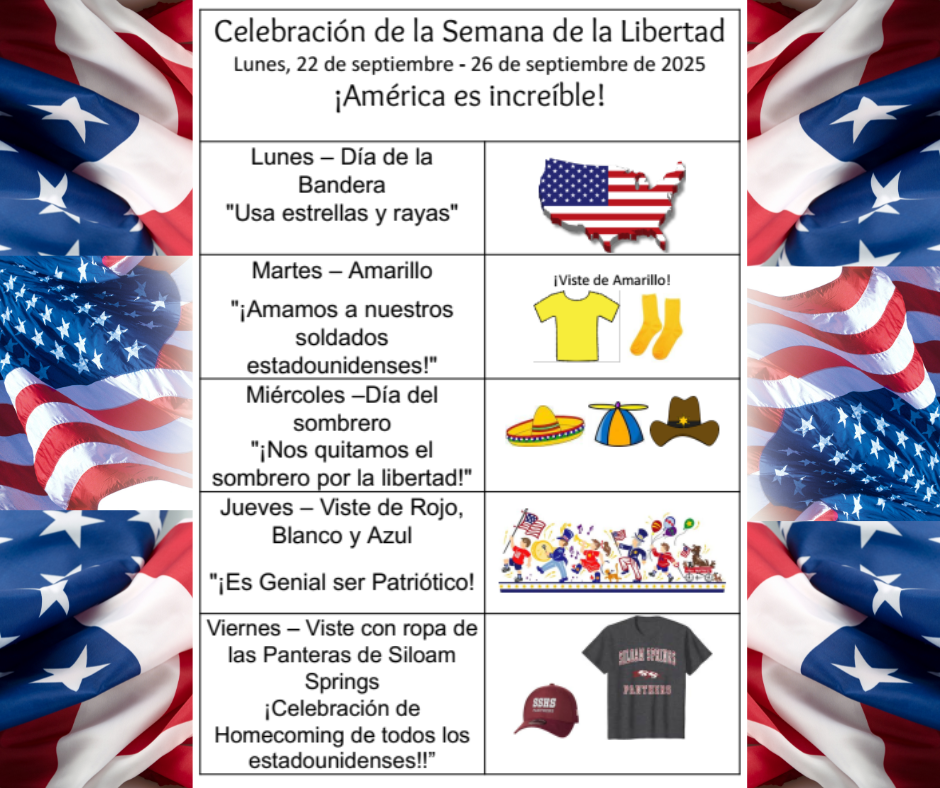 Celebración de la Semana de la Libertad