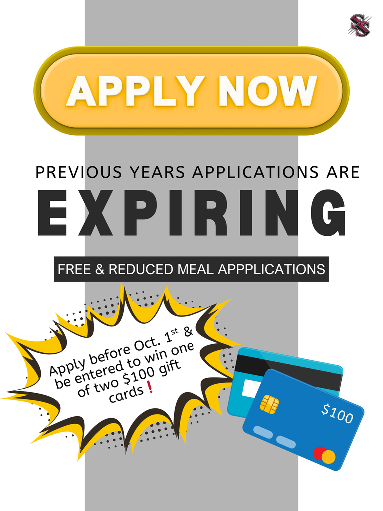 free and reduced meals expiring 
