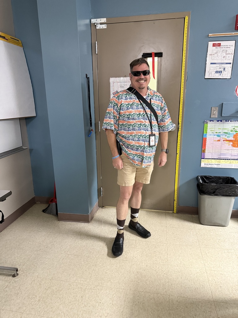 teacher during spirit week for HOCO