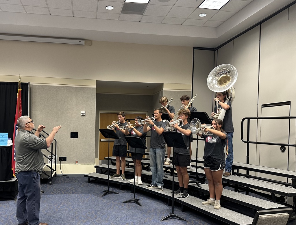 band kids playing