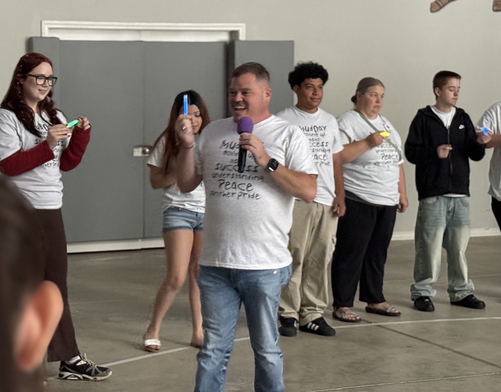 high school students and staff members