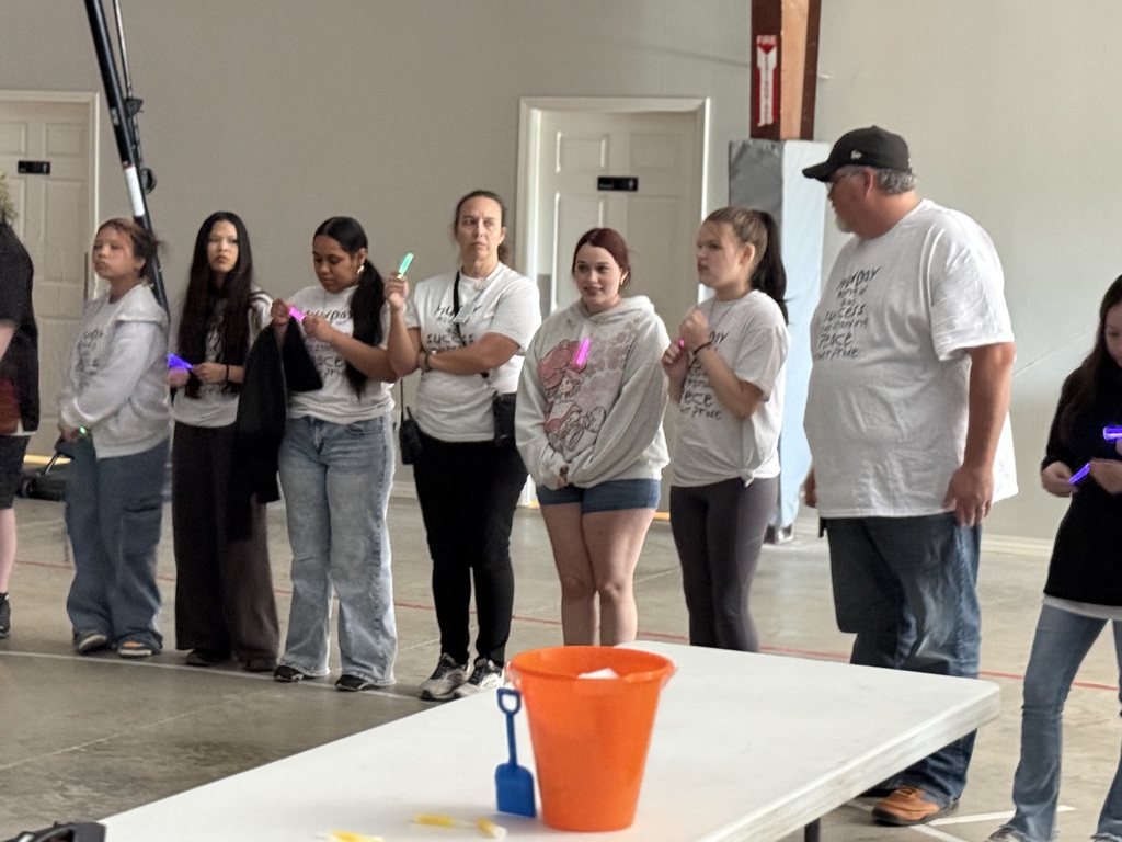 high school students and staff members